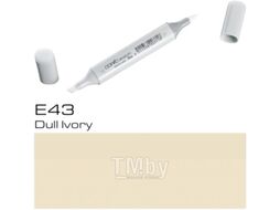 Маркер художественный Copic Sketch E-43 / 21075235 (тусклая слоновая кость)