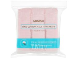Ватные диски Miniso 4312 (180шт, розовый)
