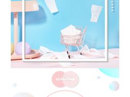 Ватные диски Miniso We Bare Bears / 1808 (240шт)
