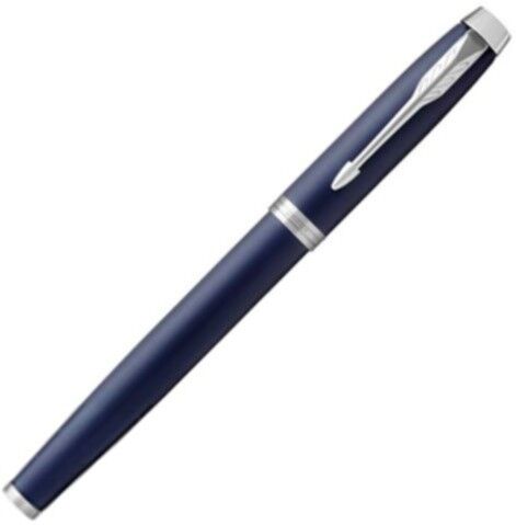 Ручка-роллер имиджевая Parker IM Metal Matte Blue CT 1931661