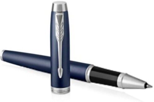 Ручка-роллер имиджевая Parker IM Metal Matte Blue CT 1931661