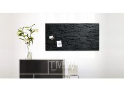Магнитно-маркерная доска Sigel Artverum GL 169 (48x48, черный камень)