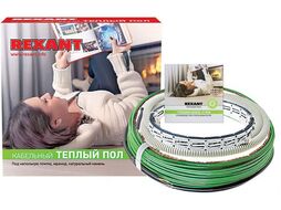 Теплый пол (1900Вт/160м/ S обогрева, м2: 12,0-17,0) (двухжильный) REXANT Slim RNB-160-1900