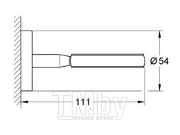 Держатель для стакана/мыльницы Grohe BauCosmopolitan (40585001)