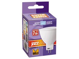 Лампа светодиодная JCDR 7 Вт SP POWER 230В GU5.3 5000К JAZZWAY (Аналог лампы накаливания 60 Вт, 520Лм)
