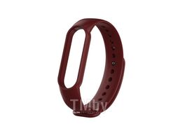 Ремешок BINGO для Xiaomi Mi Band 5/6 Бордовый