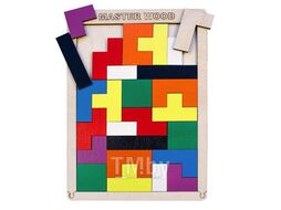 Головоломка MASTER WOOD Логический пазл Монтессори DPG