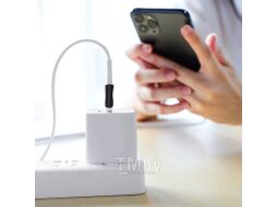 Кабель Borofone BX35 USB Lightning (белый)