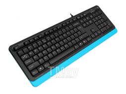 Клавиатура A4Tech Fstyler FK10 USB (черный/синий)