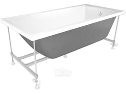 Ванна акриловая МетаКам Standart 170x70 (с каркасом и экраном)