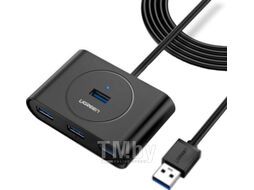 USB-хаб Ugreen CR113 / 20290 (черный)