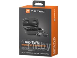 Беспроводные наушники Natec Soho TWS NSL-1638 (черный)