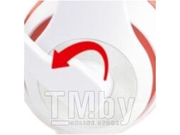 Наушники-гарнитура Gembird MHS-03-WTRD (белый/красный)