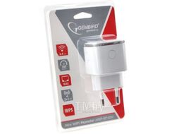 Усилитель беспроводного сигнала Gembird WNP-RP-004-W (белый)