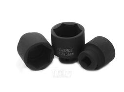 Головка ударная 22мм 1/2" (6гр.) Forsage 44522