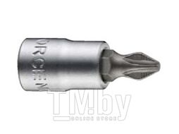 Головка бита крест РН.3 L=32mm 1/4" Force 321323