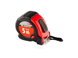 Рулетка Status magnet fixation, 5 м х 25 мм, обрезиненный корпус, зацеп с магнитом MATRIX 31029