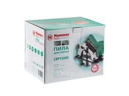 Пила циркулярная Hammer Flex CRP1500D 1500Вт 4700об/мин 190x30мм макс.пропил 67мм