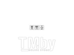 Штифты с отверстием (набор 60шт) Yato YT-06786