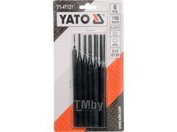 Набор пробойников-выколоток HEX 150мм, CrV (6пр.) Yato YT-47121