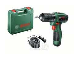 Аккум. дрель-шуруповерт BOSCH EasyDrill 1200 в чем. (12.0 В, 1 акк., 1.5 А/ч Li-Ion, 2 скор., 20 Нм, шурупы до 6 мм)