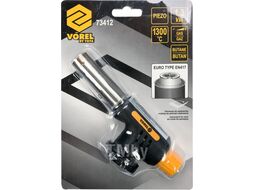 Горелка газовая на баллон piezo Vorel 73412