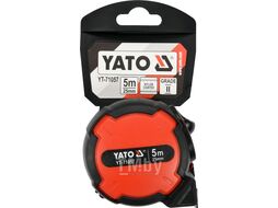 Рулетка с магнитом 5мх25мм (бытовая) Yato YT-71057