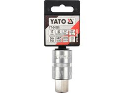 Головка 1/2" - вставка HEX 17 L55мм Yato YT-04388