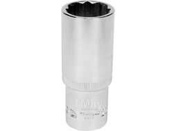 Головка торцевая 1/2" 12гр. 23мм L77мм CrV Yato YT-12945
