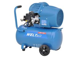 Воздушный компрессор WELT AR50VT (до 400 л/мин, 8 атм, 50 л, 220 В, 2.2 кВт)
