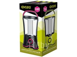 Фонарь светодиодный аккум. AccuF5-L20W-bk (черн.) ФАЗА (ФАZА)