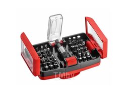 Набор бит 1/4" микс с цанговым держателем 31пр Force 2311