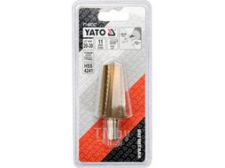Сверло по металлу ступенчатое 20-30мм HSS-TiN Yato YT-44747