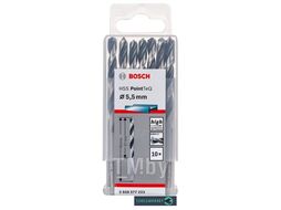 Сверло спиральное Bosch HSS PointTeQ 5,5мм DIN 338 (135 град.) по металлу (10 шт.) 2.608.577.223 BOSCH
