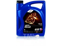Моторное масло синт. ELF 10W40 MOTO 4 ROAD (4L) для мотоциклов API SJ, JASO MA2 194966