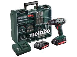 Аккумуляторный шуруповерт Metabo BS 18 Set 602207880