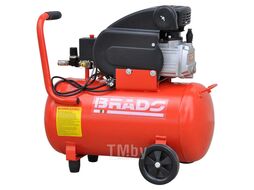Воздушный компрессор BRADO AR50B (до 260 л/мин, 8 атм, 50 л, 220 В, 1.80 кВт)