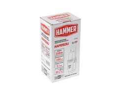 Насос вибрационный (колодезный) Hammer NAP250U(10) 250Вт 1050л/ч высота 80м кабель 10м верхний забор воды 587738