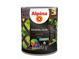 Пропитка декоративно-защитная Alpina лазурь-гель, махагон (алкид) 2,5 л/2,2кг 948103823