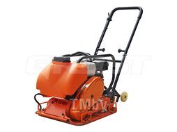 Виброплита GROST РС-2248Н (двигатель Honda, бак, колеса) 120 кг, GX160