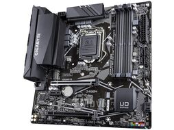 Материнская плата Gigabyte Z490M (rev. 1.0), mATX, Intel LGA1200, Intel Z490, 4xDDR4, 2xPCIe x16, 1xPCIe x1, 1xM.2