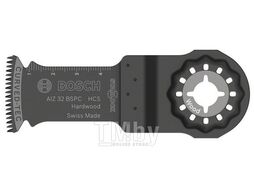 Погружное полотно Starlock HCS 32x50 мм Hard Wood AIZ 32 BSPC BOSCH 2608662360
