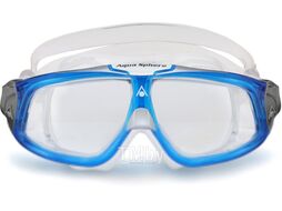 Очки для плавания Aqua Sphere Seal 2 / MS1594109LC (голубой/белый/прозрачные линзы)
