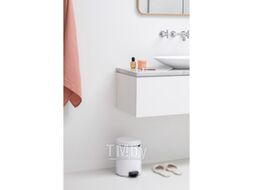 Мусорное ведро Brabantia Pedal Bin Newicon / 280429 (2x2л, белый)