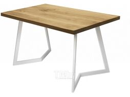 Обеденный стол Buro7 Уиллис Классика 150x80x74 (дуб натуральный/белый)