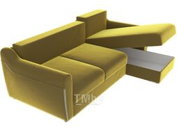 Диван угловой Divanta София с шезлонгом 811-01 правый (Avelina 9884-9206)