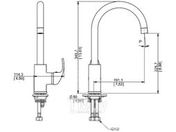 Смеситель Esko Katar KA 519