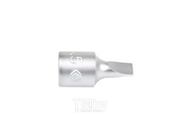 Насадка (бита) торцевая KING TONY 1/4", Slotted, 8x1,2 мм, L = 25 мм 201208X