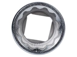Головка торцевая стандартная двенадцатигранная KING TONY 1/2", 19 мм 433019M
