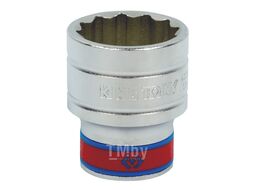 Головка торцевая стандартная двенадцатигранная KING TONY 1/2", 1&1/8", дюймовая 433036S